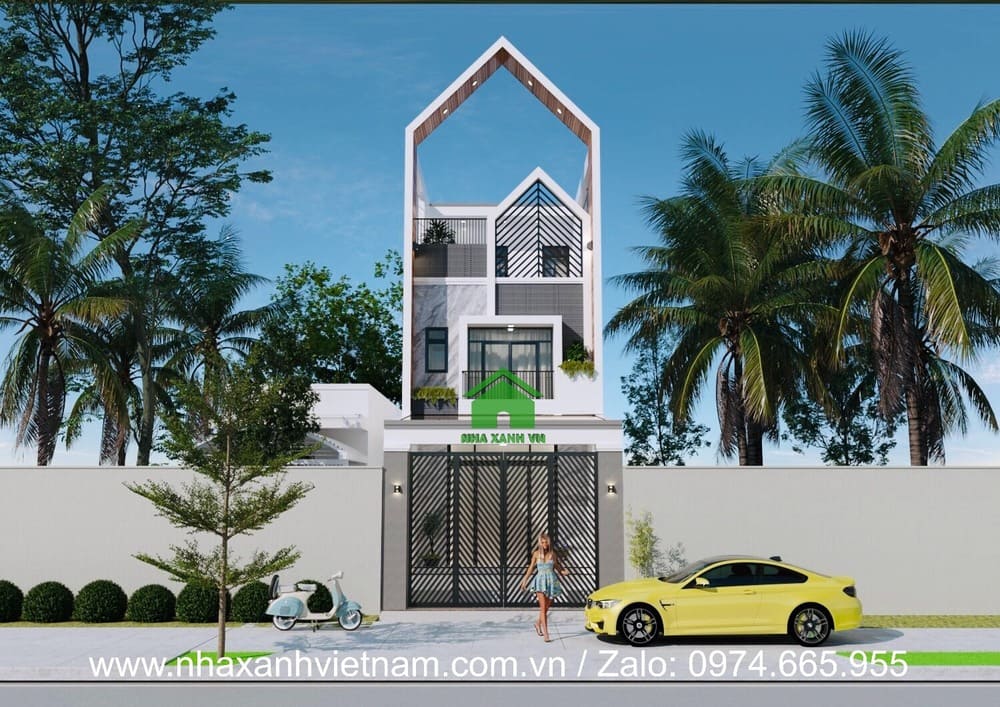 Nhà 3 tầng đẹp