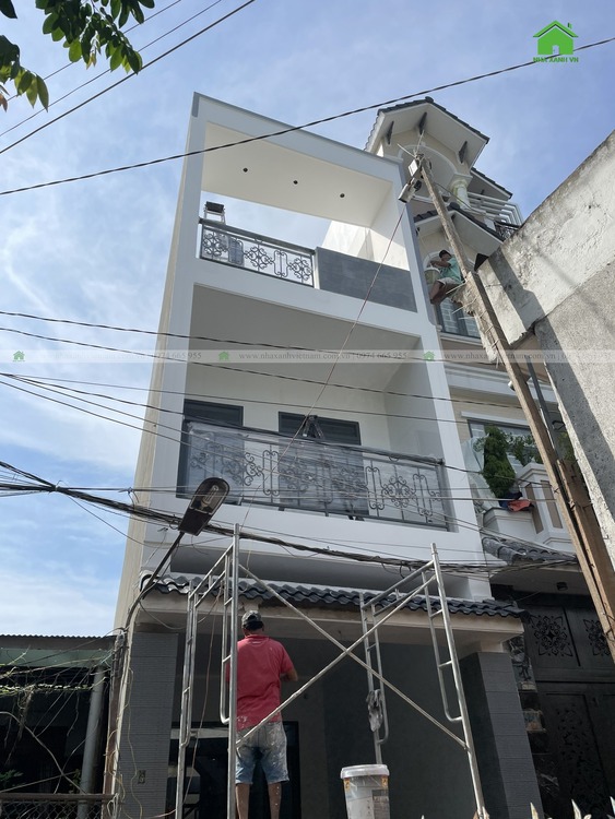 Hoàn thiện nhà phố 3 tầng tại Đồng Nai