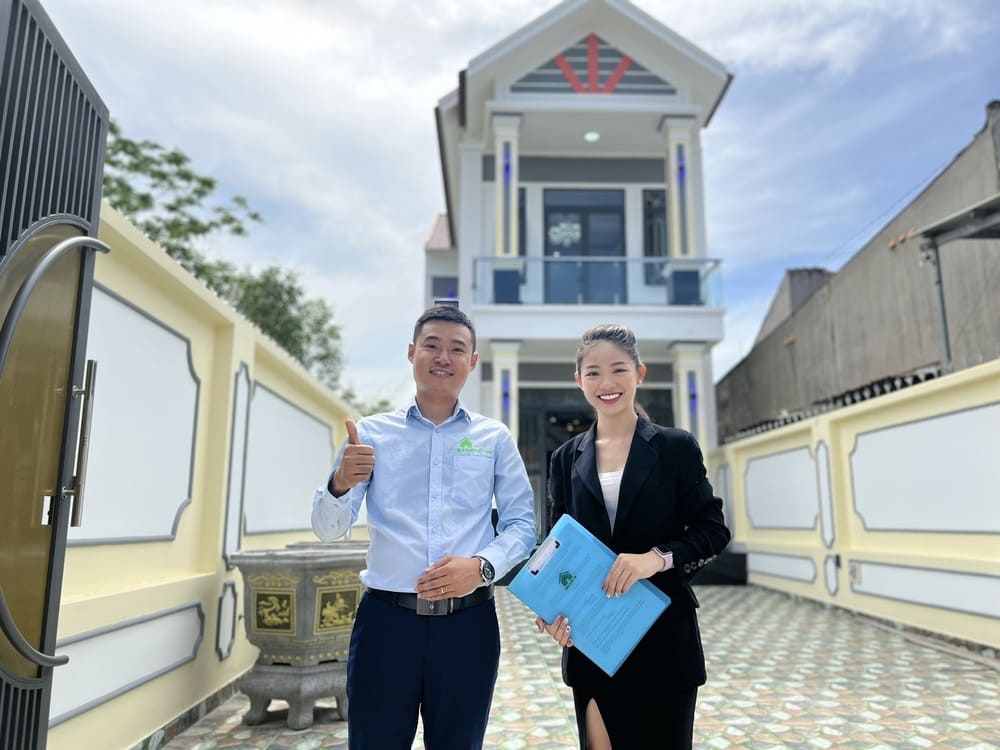 Nhà Xanh Việt Nam bàn giao nhà cho gia chủ