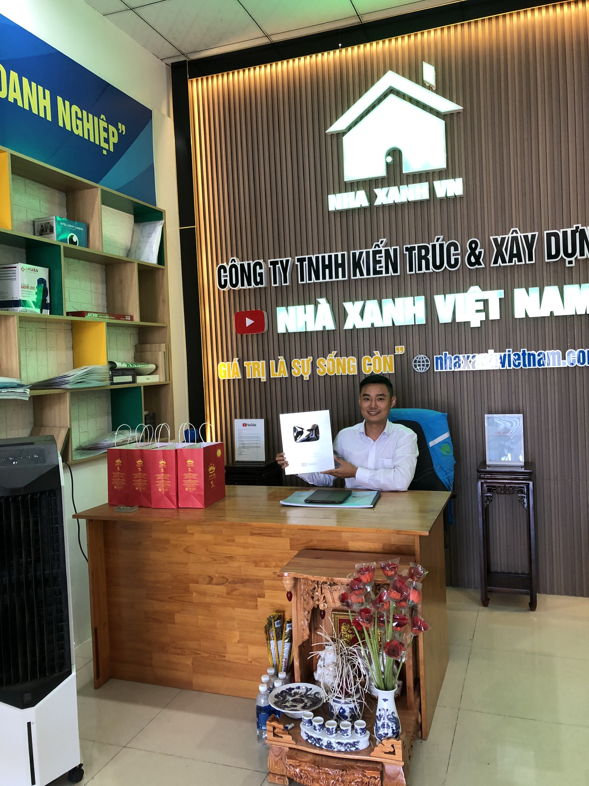 văn phòng công ty Nhà Xanh Việt Nam