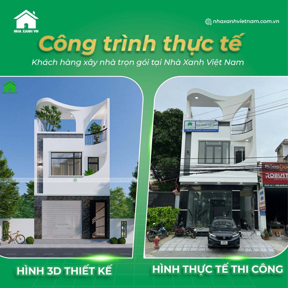 Công trình sau khi hoàn thiện