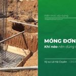 Tìm hiểu về móng đơn