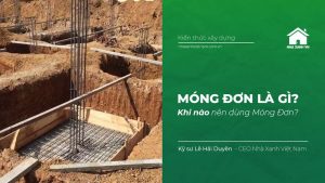 Tìm hiểu về móng đơn