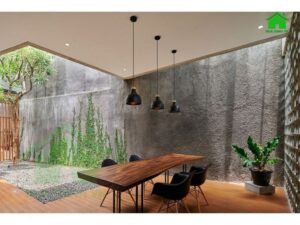 ban an hoa minh coi thien nhien