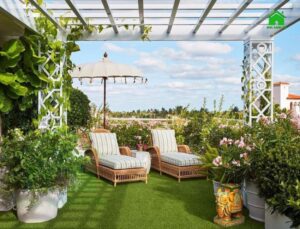 Khu vườn nhỏ xinh tầng thượng