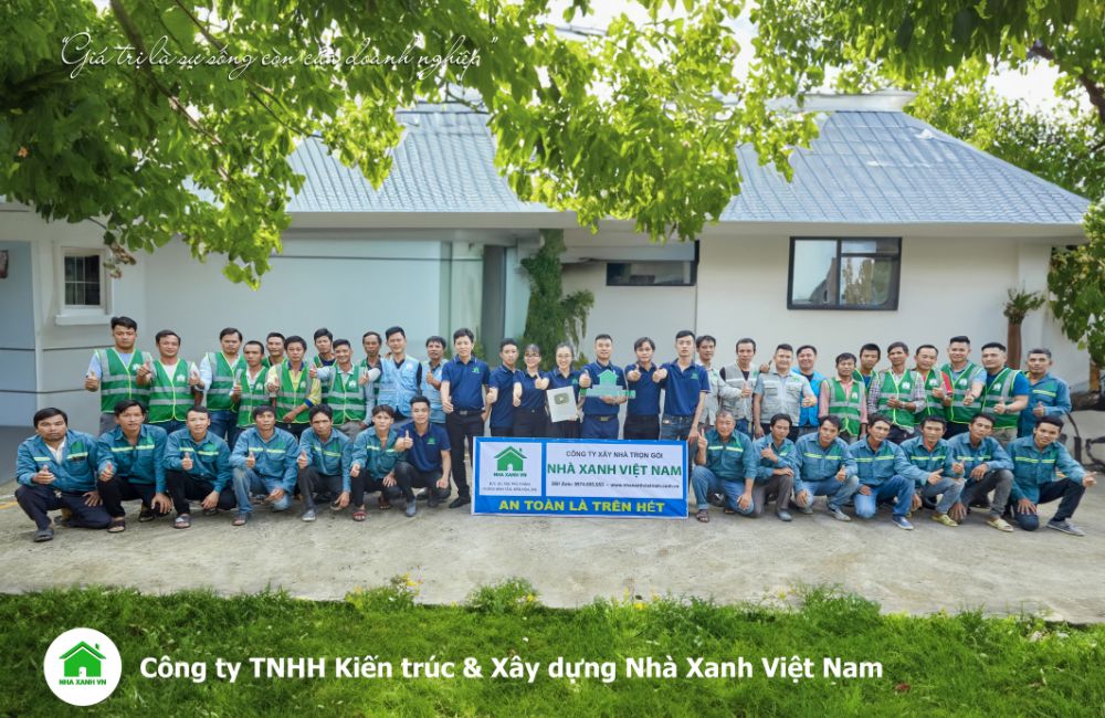 Nhà Xanh Việt Nam - đơn vị thiết kế và xây dựng nhà phố lệch tầng uy tín tại Biên Hòa Đồng Nai