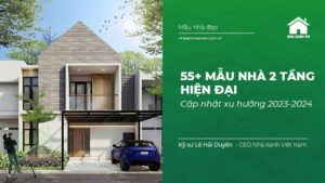 Mẫu Nhà 2 Tầng Hiện Đại