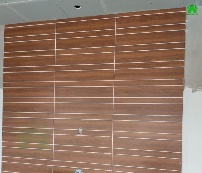 Trét ron gạch đẹp và đúng kỹ thuật giúp tường gạch tăng tính thẩm mỹ