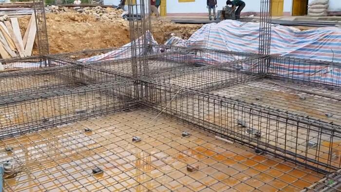 Móng bè - hình minh họa