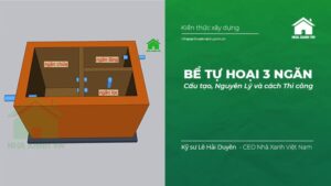 Bể Tự Hoại 3 ngăn