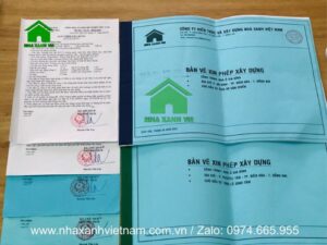 Bản vẽ xin phép xây dựng hoàn thiện
