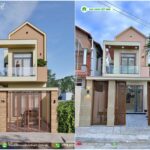 Nhà phố 2 tầng Hiện Đại 5x24m trẻ trung, sang trọng NP2T-NX-9 35 Hình ảnh 3D và hình ảnh hoàn thiện