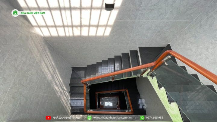 Cách tính diện tích diện tích mặt bậc cầu thang