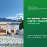 Nhà Mái Nhật 12x10m – Công trình Xây nhà trọn gói Quảng Trị 61 Nhà Mái Nhật 12x10m
