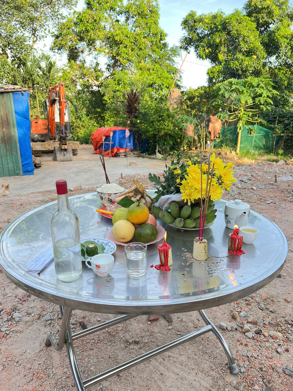 Cúng động thổ công trình