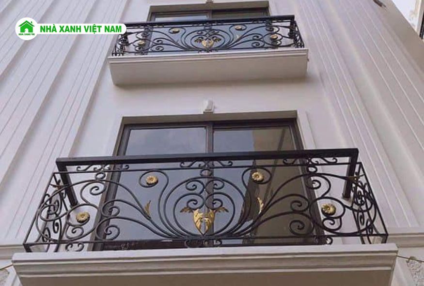 35+ Mẫu Lan Can hành lang sắt đẹp cho nhà phố 39 19 mau lan can hanh lang sat