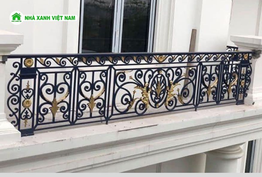 35+ Mẫu Lan Can hành lang sắt đẹp cho nhà phố 40 20 mau lan can hanh lang sat