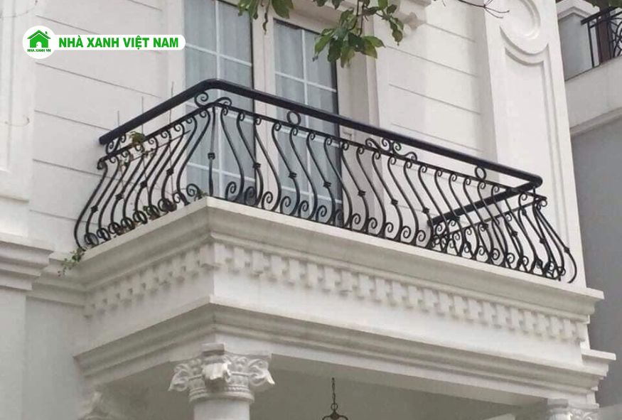 35+ Mẫu Lan Can hành lang sắt đẹp cho nhà phố 25 5 mau lan can hanh lang sat