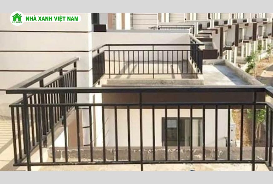35+ Mẫu Lan Can hành lang sắt đẹp cho nhà phố 26 6 mau lan can hanh lang sat