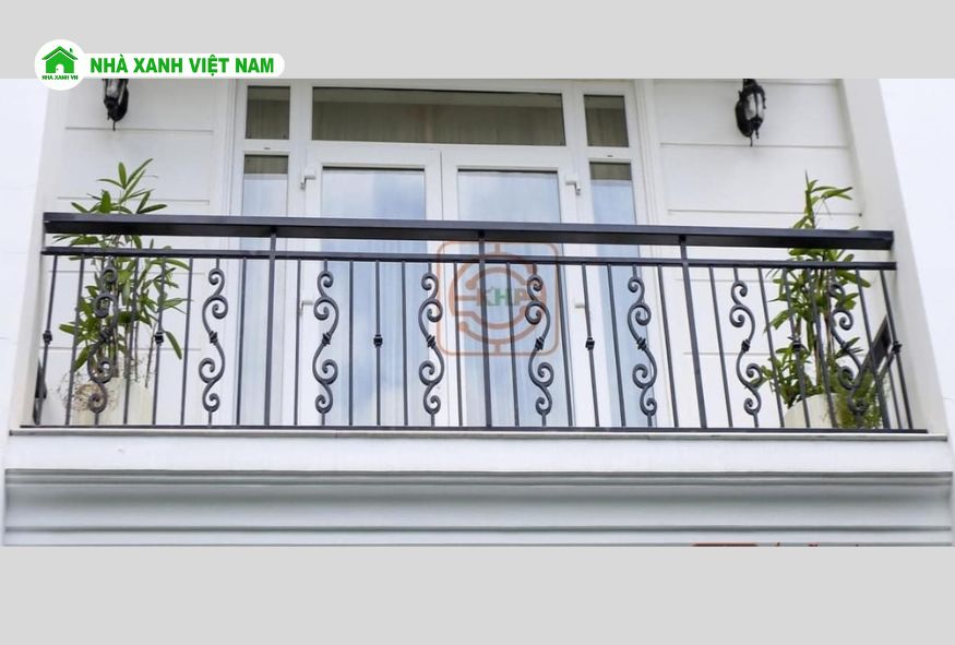 35+ Mẫu Lan Can hành lang sắt đẹp cho nhà phố 29 9 mau lan can hanh lang sat