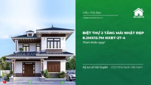 biet thu 2 tang mai nhat dep 8 2mx12 7m