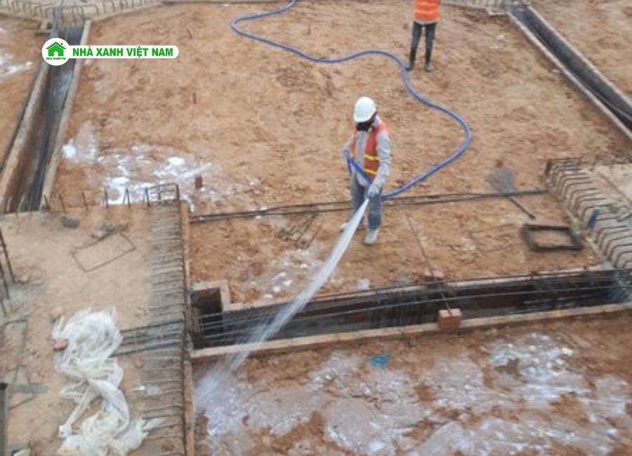 Phòng chống mối dành cho nhà mới xây với nền móng