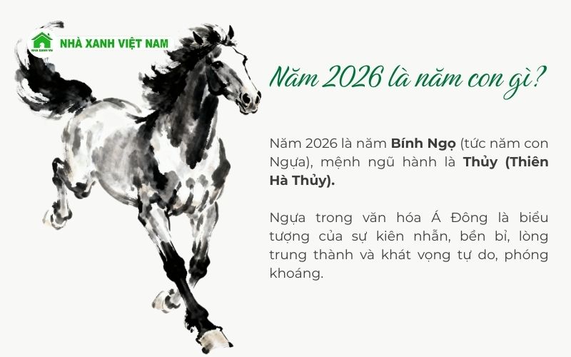 Năm 2026 là năm con gì?