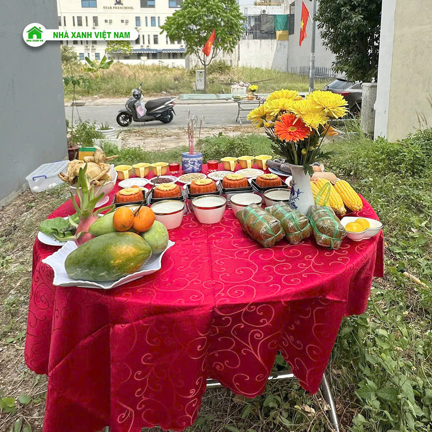 Công tác cúng khởi công công trình