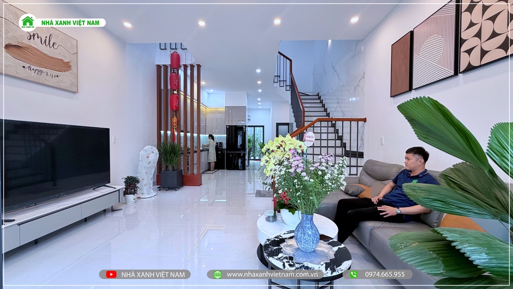 Hình ảnh hoàn thiện phòng khách - view 1