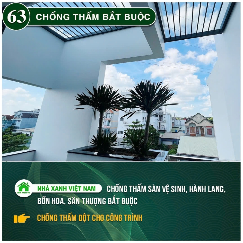#77 Biện pháp thi công và Quy Trình bắt buộc trong thi công 140 Chống thấm bắt buộc