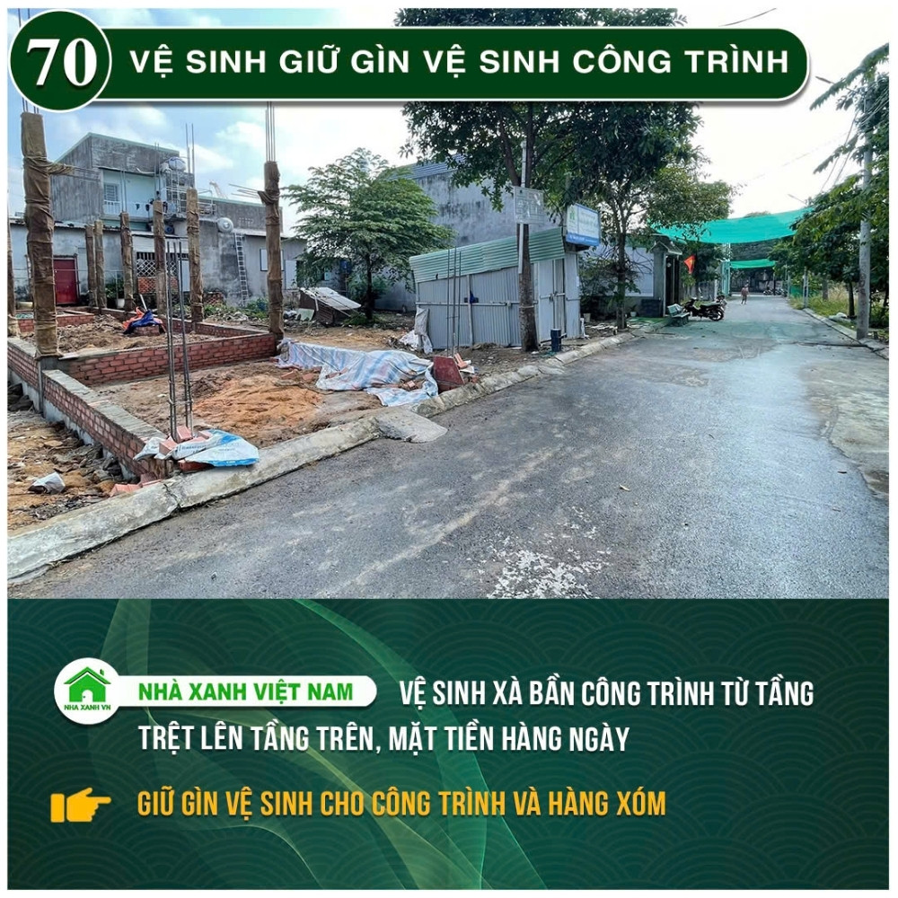 #77 Biện pháp thi công và Quy Trình bắt buộc trong thi công 147 Vệ sinh giữ gìn vệ sinh công trình