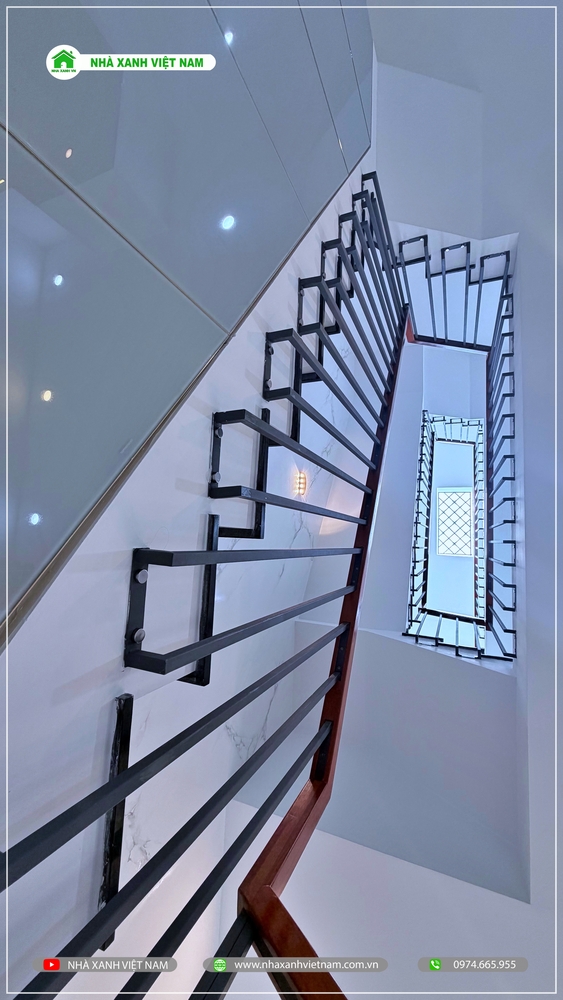 Hình ảnh hoàn thiện giếng trời