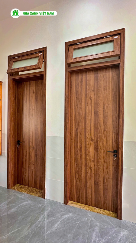 Mẫu nhà cấp 4 mái Nhật đẹp 9.3x17m NCB-202502 101 Hoàn thiện phòng ngủ - view 1