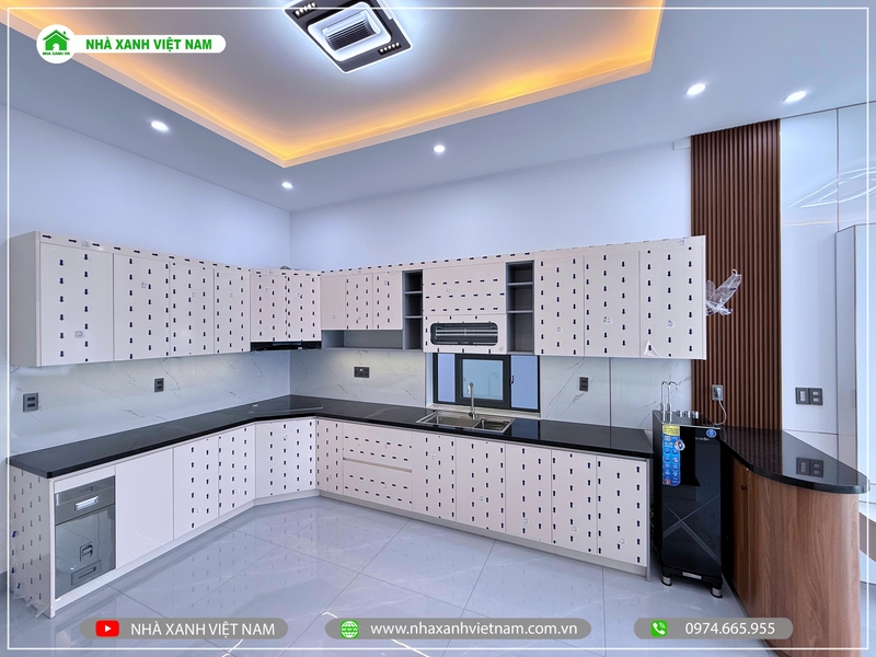 Mẫu nhà 1 trệt 1 lầu mái Nhật 6x16,5m 3 phòng ngủ NP2T-NX-11 77 Hình ảnh hoàn thiện căn bếp - view 2