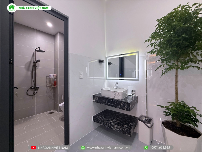 Mẫu nhà phố 2 tầng hiện đại 4x16m tại Biên Hòa NP2T-NX-14 93 Hình ảnh hoàn thiện phòng WC- view 2
