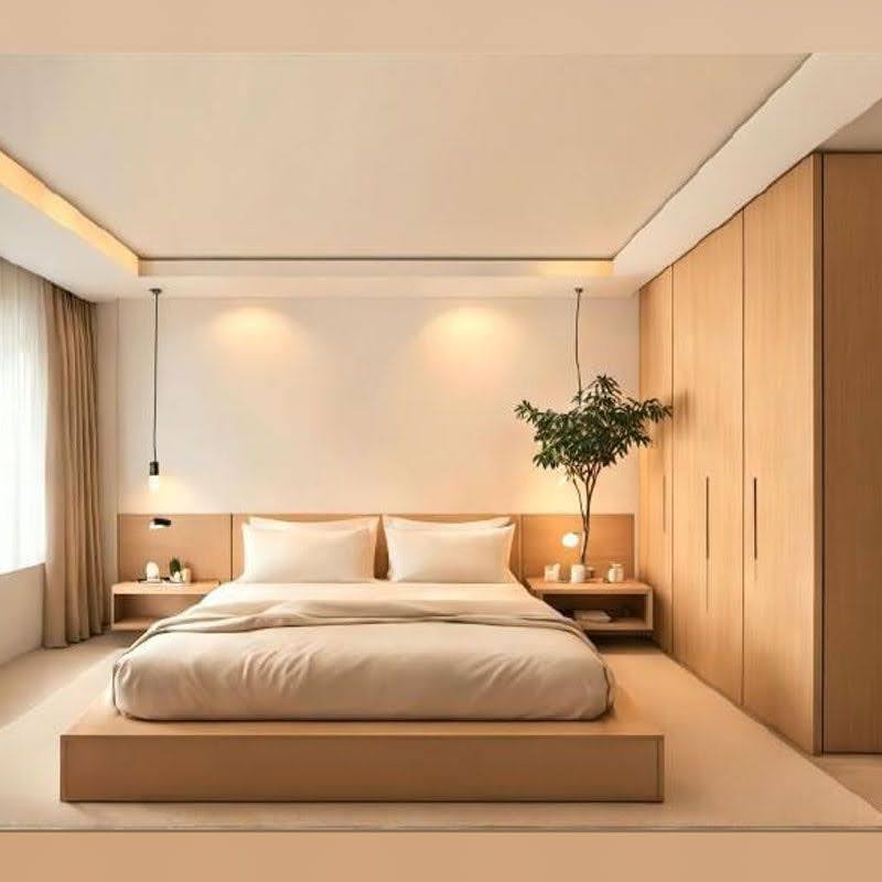 Hướng dẫn cách bố trí tủ quần áo trong phòng ngủ chuẩn phong thuỷ 6 Bố trí tủ quần áo trong phòng ngủ hợp phong thủy