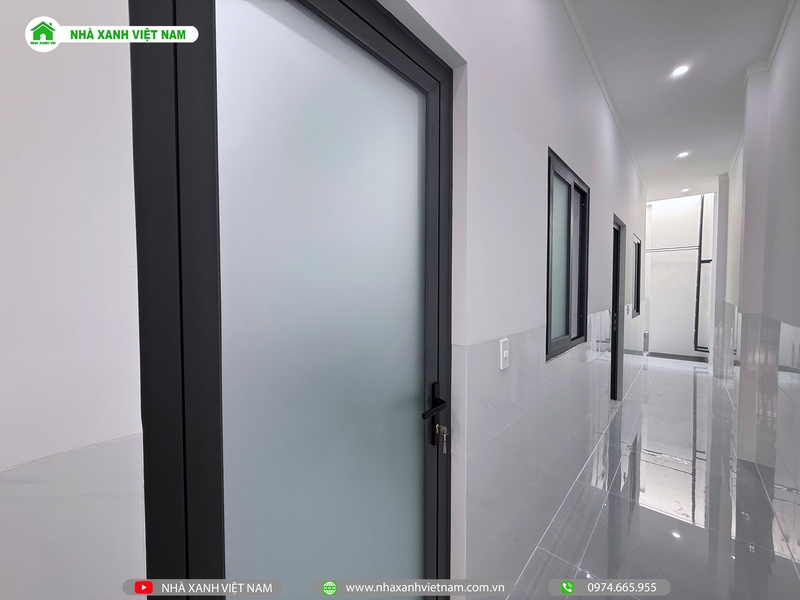 Mẫu nhà phố 2 tầng hiện đại 4x16m tại Biên Hòa NP2T-NX-14 106 Hình ảnh hoàn thiện lối đi