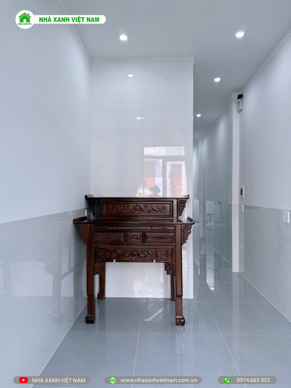 Mẫu nhà phố 2 tầng hiện đại 4x16m tại Biên Hòa NP2T-NX-14 107 Hình ảnh hoàn thiện phòng thờ
