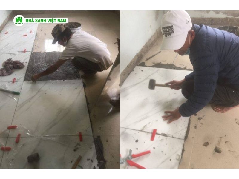 Lát gạch mới trên nền gạch cũ có sao không? Kỹ Sư chia sẻ 5 Phương pháp lát gạch chồng trên nền gạch cũ