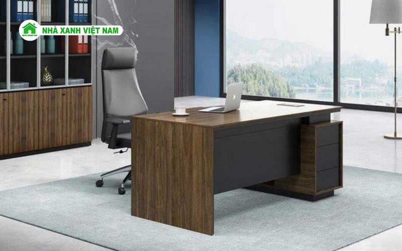 Bàn giám đốc gỗ công nghiệp 