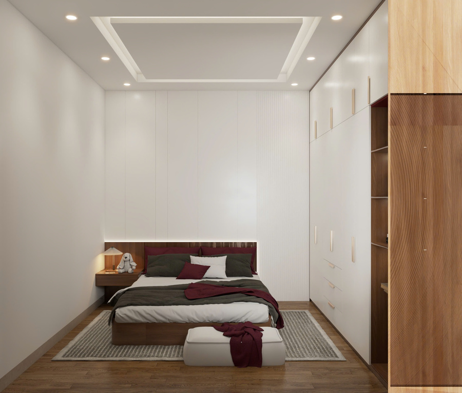 3D nội thất phòng ngủ - view 5