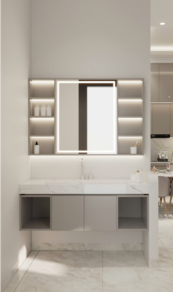 Mẫu nhà 4 tầng 9mx16m tân cổ điển NP4T-NX-8 58 Nội thất phòng WC - view 3