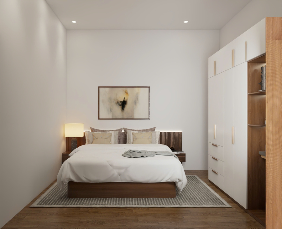 3D nội thất phòng ngủ - view 2